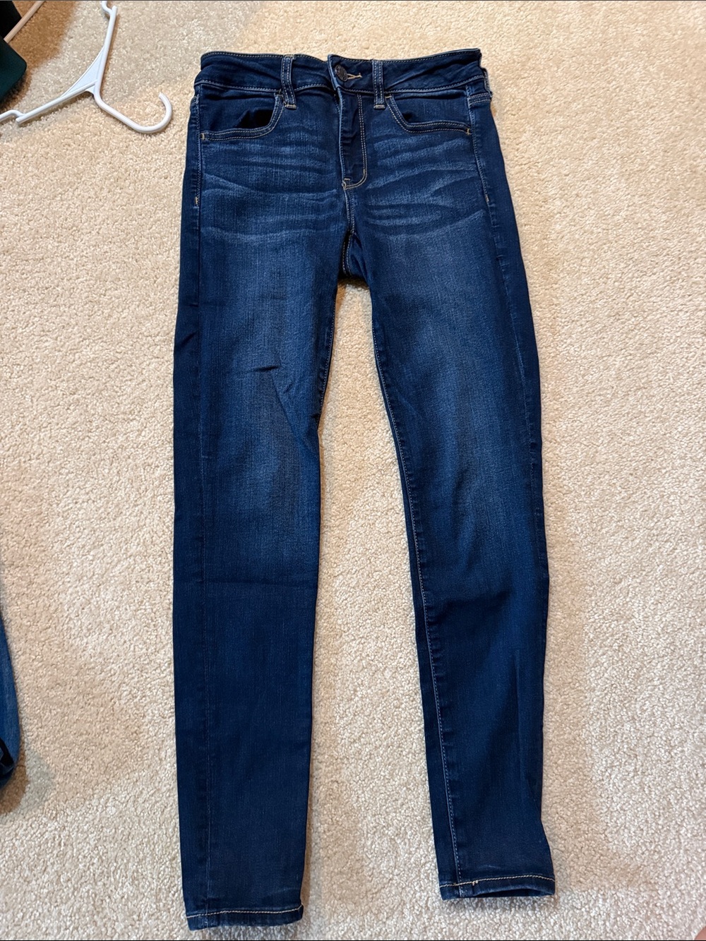 American Eagle Outfitters Dark Indigo Skinny Jeans